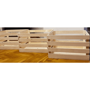 Skrzynki drewniane dekoracyjne