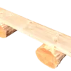 Ławka Ogniskowa Ogrodowa Drewniana 120 cm