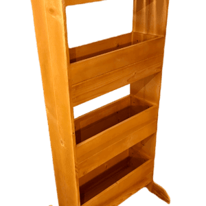 Kwietnik Kaskadowy Drewniany 4 Półki