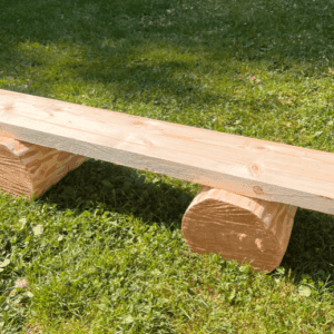 Ławka Ogniskowa Ogrodowa Drewniana 120 cm