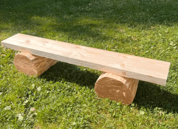 Ławka Ogniskowa Ogrodowa Drewniana 120 cm