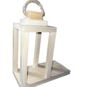 Lampion Drewniany